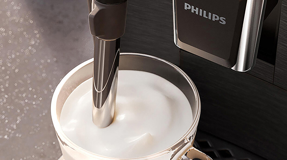 Parní tryska u kávovaru Philips EP2225/10 Series 2200.