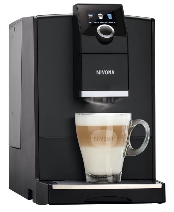 Automatický kávovar Nivona NICR 790 CafeRomatica pro přípravu různých druhů káv, černá barva