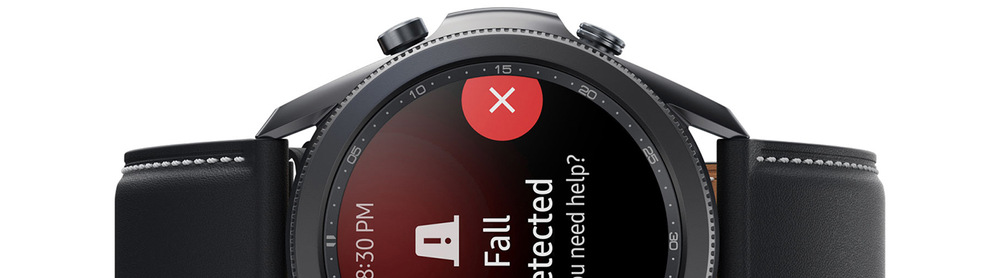 Chytré hodinky Samsung Galaxy Watch3 41mm - ZÁNOVNÍ - 12 měsíců záruka stříbrné