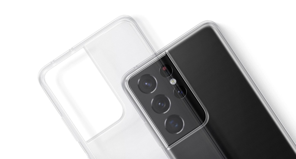 Kryt na mobil Samsung Galaxy S21 Ultra 5G průhledný