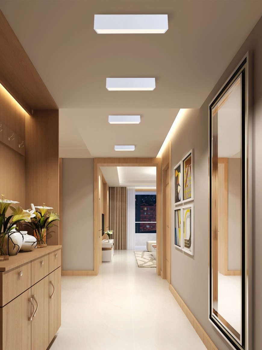 Stropní svítidlo IMMAX NEO CANTO SMART 60x15cm, 34W Zigbee 3.0, TUYA - bílé