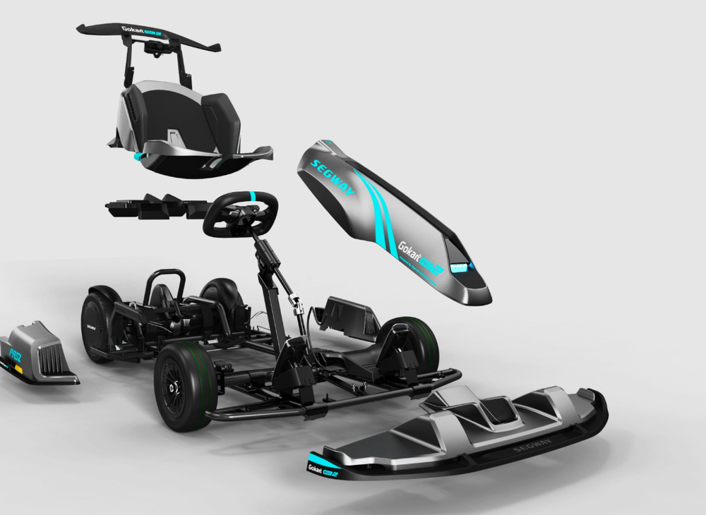 Motokára Segway GOKART PRO 2 antracitová