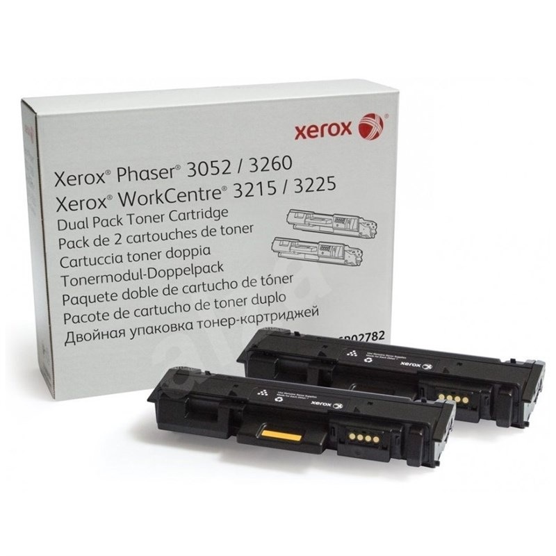 Toner Xerox 106R02782, 2x3000 stran, 2-pack černý