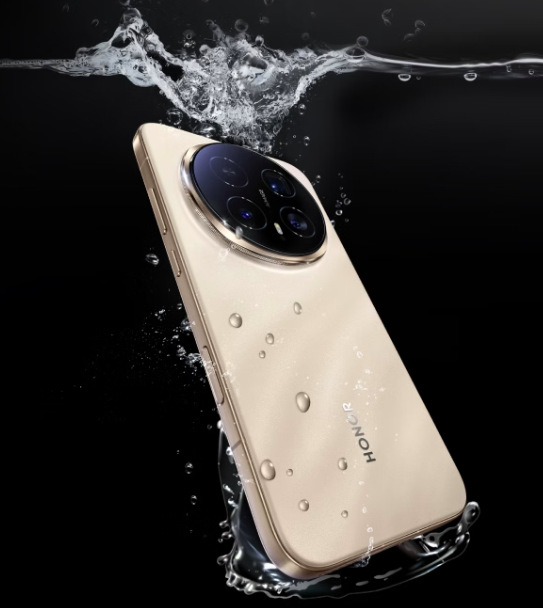 Voděodolná konstrukce telefonu HONOR Magic8 Pro s ochranou proti vodě a prachu IP69K