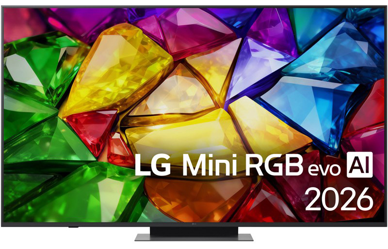 Chytrá televize LG 65MRGB86B s 4K rozlišením, černá barva