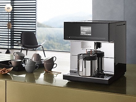 Automatický kávovar Miele CM 5510 Silence růžový/zlatý