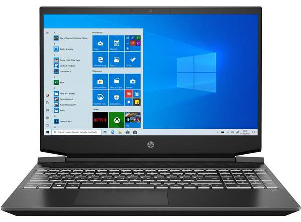 Notebook HP Pavilion Gaming 15-ec1006nc černý