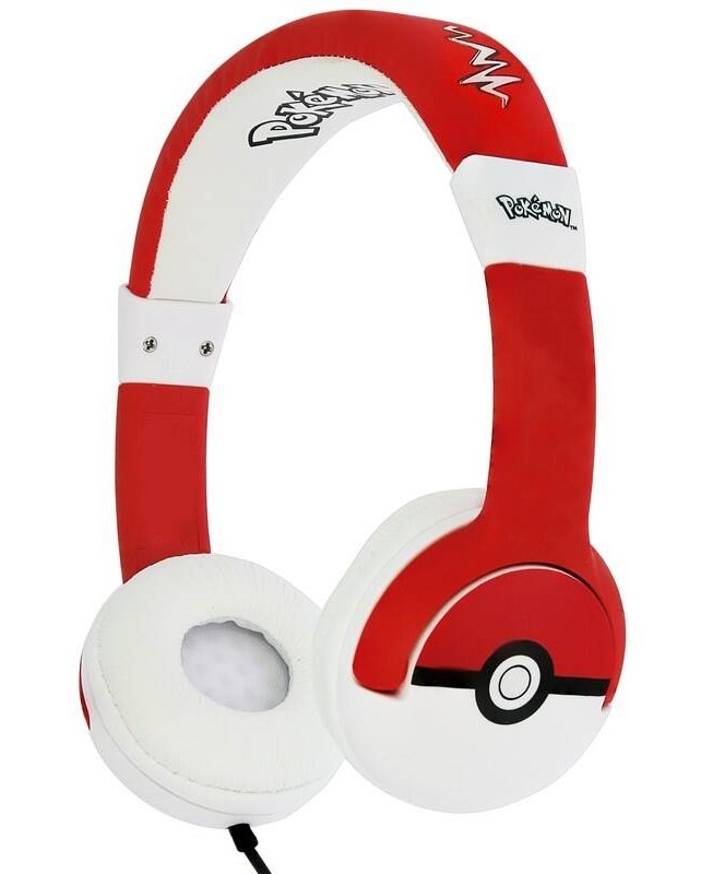 Sluchátka OTL Technologies Pokémon Red Poke ball Children's červená