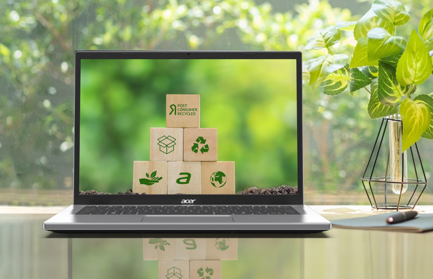 Acer Aspire Go 15, stříbrná