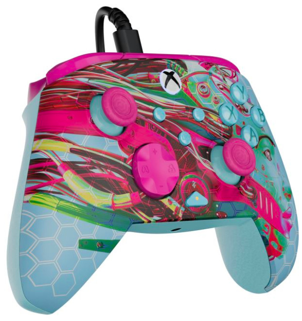 Gamepad Turtle Beach Rematch Advanced - Xbox Series X/S, Xbox One, PC - růžový