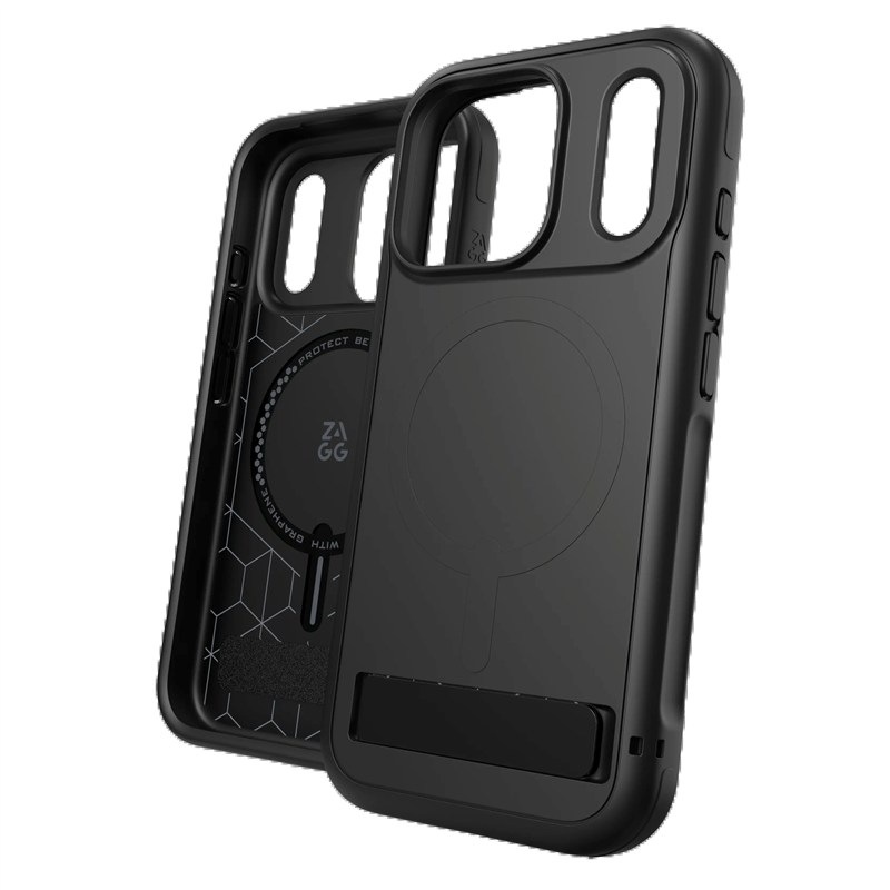 Kryt na mobil ZAGG Sedona Snap Kickstand na Apple iPhone 18 Pro / 17 Pro černý