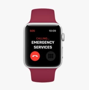 Chytré hodinky Apple Watch Series 3 GPS 38mm pouzdro ze stříbrného hliníku - bílý sportovní řemínek Chytré hodinky Apple Watch Series 3 GPS 38mm pouzdro ze stříbrného hliníku - bílý sportovní řemínek