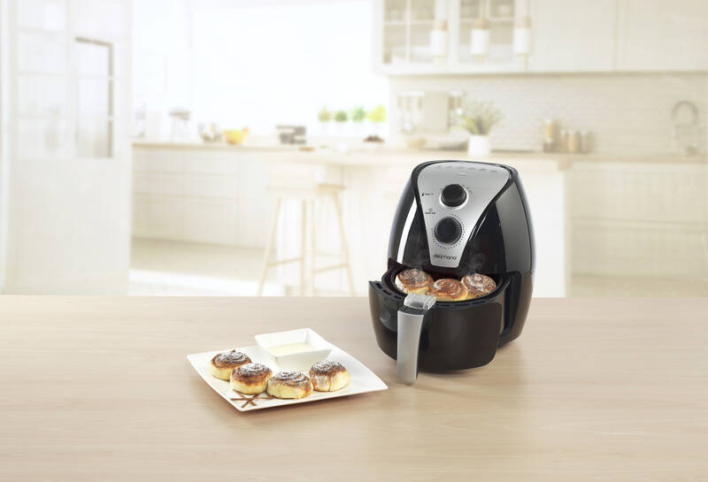 Fritéza horkovzdušná Delimano AIR FRYER DELUXE černá Delimano AIR FRYER DELUXE, černá