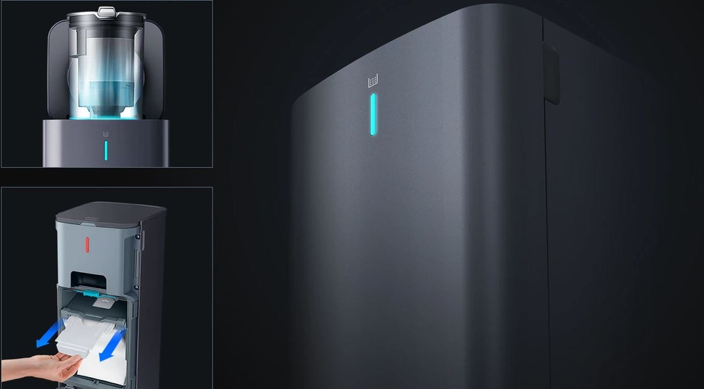 Vysýpací stanice Samsung VCA-SAE903/GE stříbrná