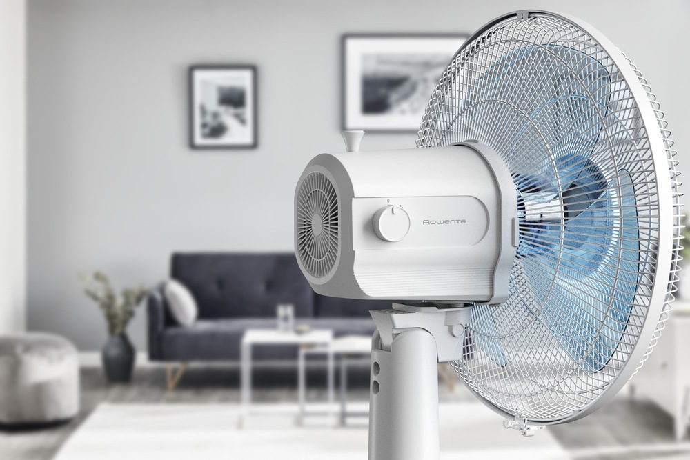 Ventilátor stolní Rowenta VU2330F2 Essential+ bílý Rowenta VU2330F2 Essential+