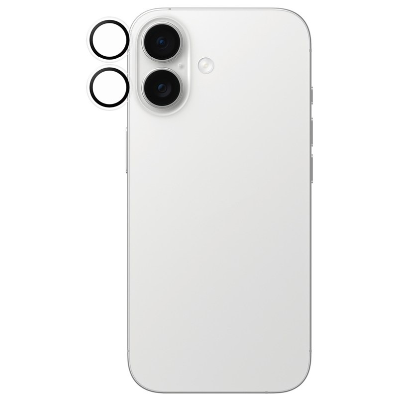 Tvrzené sklo PanzerGlass HoOps na Apple iPhone 17/16/16 Plus - průhledné