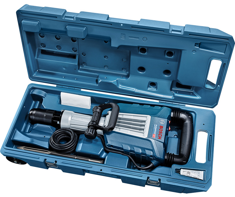 Bourací kladivo Bosch Professional GSH 14 C pro profesionály, modrá barva