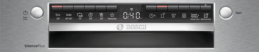 Myčka nádobí Bosch Serie 4 SPI4HMS13E Panel vestavné úzké myčky Bosch SPI4HMS13E