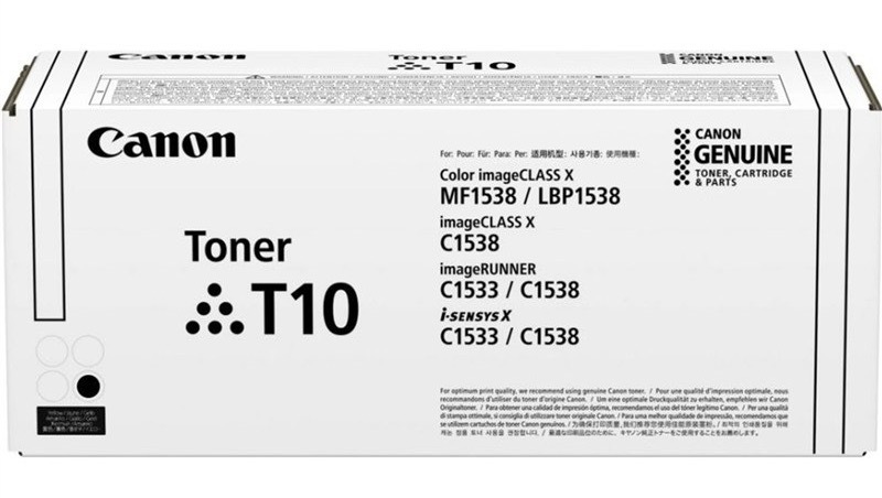 Toner Canon s výtěžností 13 000 stran, černá barva