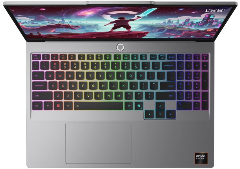 Klávesnice a displej notebooku Lenovo LOQ