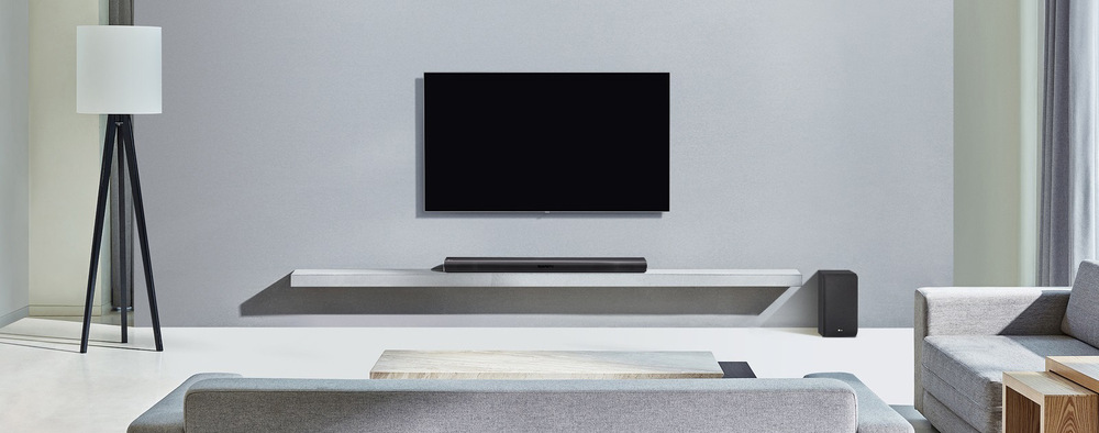 Soundbar LG SJ4 černý Soundbar LG SJ4 černý