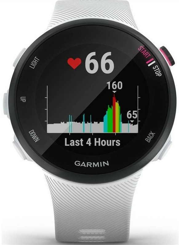 Chytré hodinky Garmin Forerunner 45S Optic bílé