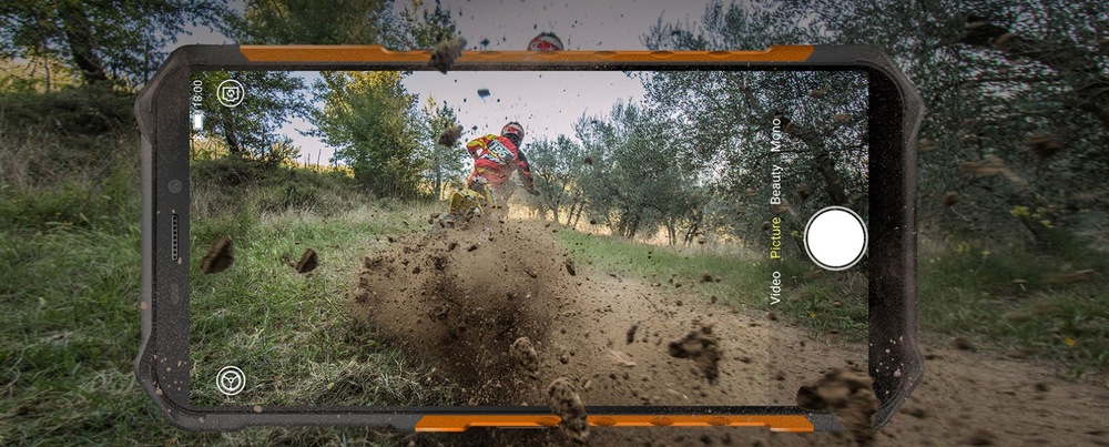 Mobilní telefon UleFone Armor X5 2020 černý/červený Mobilní telefon UleFone Armor X5 2020