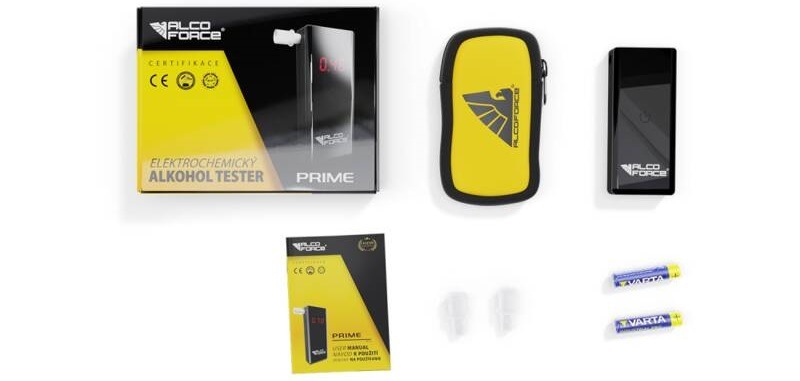 Alkoholtester Alco Force PRIME černý
