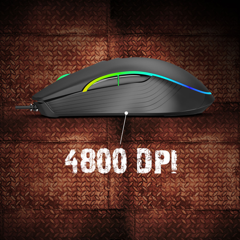 Myš YENKEE YMS 3027 Shadow RGB USB černá YENKEE YMS 3027 Shadow RGB
