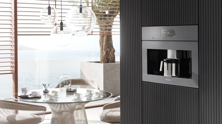 Vestavné espresso Miele CVA 7840 nerez