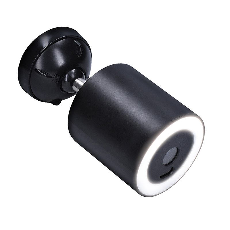 IP kamera Solight 1D80 , Wi-Fi, s LED světlem, 3 Mpx, IP65 černá
