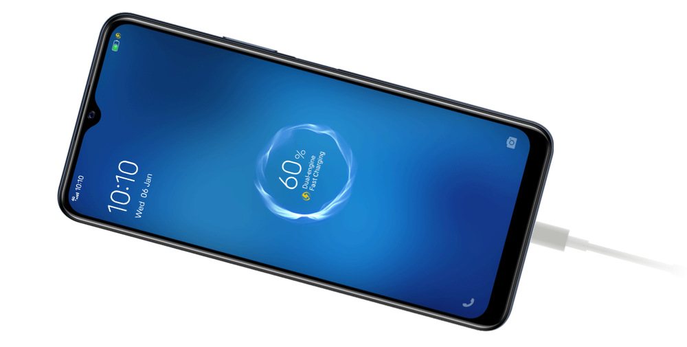 Mobilní telefon vivo Y20s - Obsidian Black
