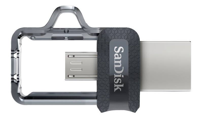 USB Flash SANDISK Ultra Dual m3.0 32GB OTG MicroUSB/USB 3.0 černý USB Flash SANDISK Ultra Dual m3.0 32GB OTG MicroUSB/USB 3.0 černý