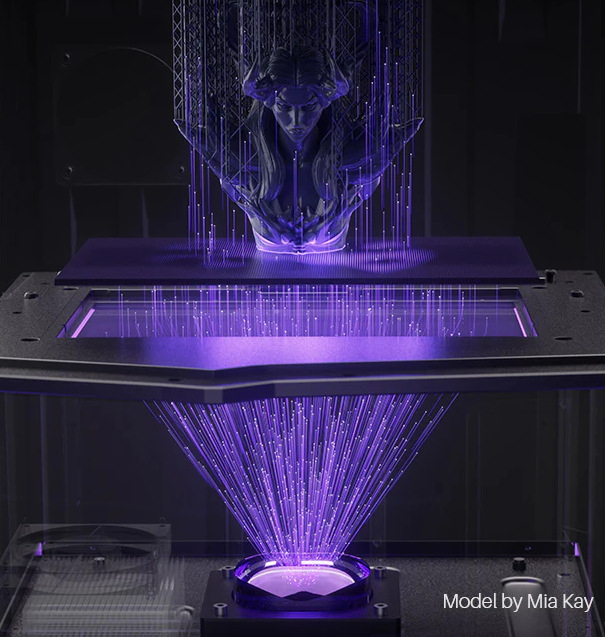 3D tiskárna Elegoo Saturn 4 černá/zelená 3D tiskárna Elegoo Saturn 4 černá/zelená