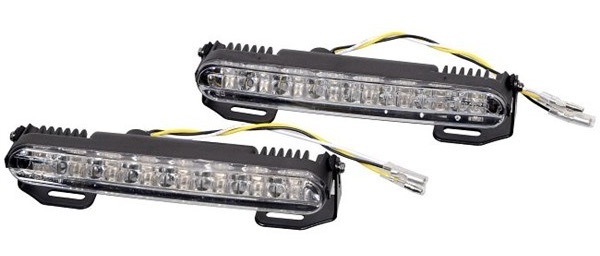Světla denního svícení Compass RL hom. 16 LED on/off systém DRL