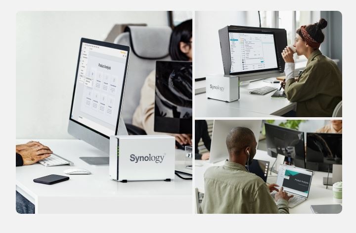 Datové úložiště (NAS) Synology DiskStation DS223j bílé Synology DiskStation DS223j