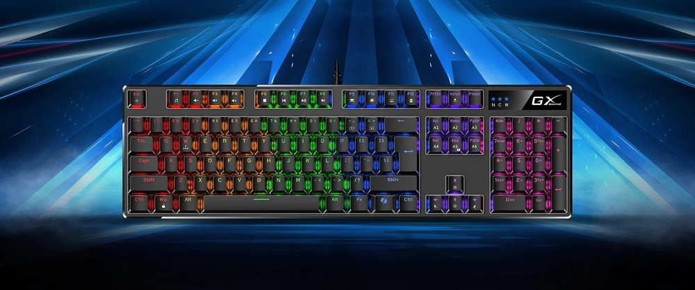 Klávesnice Genius GX GAMING Scorpion K12, CZ/SK černá Genius GX GAMING Scorpion K12