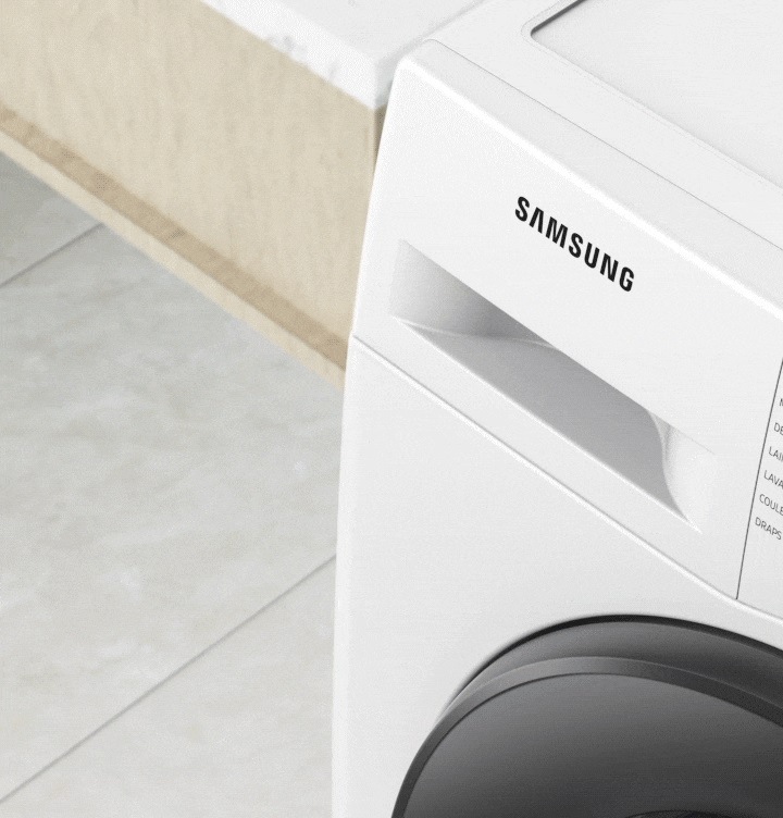 Pračka Samsung WW11BGA046AELE bílá