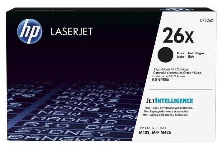 Toner HP 26X, 9 000 stran černý