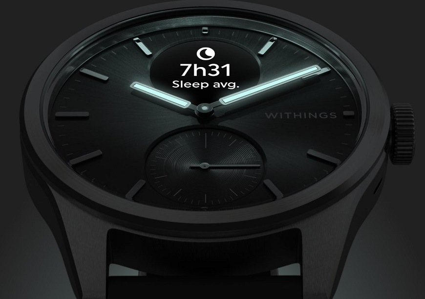 Chytré hodinky Withings Scanwatch 2 38 mm černé