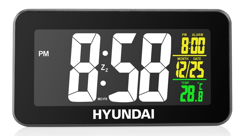 Budík Hyundai AC 322 B černý Budík Hyundai AC 322 B černý