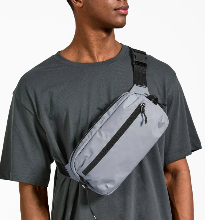 Taška přes rameno tomtoc Aviator - T33 Chest Bag L - šedá