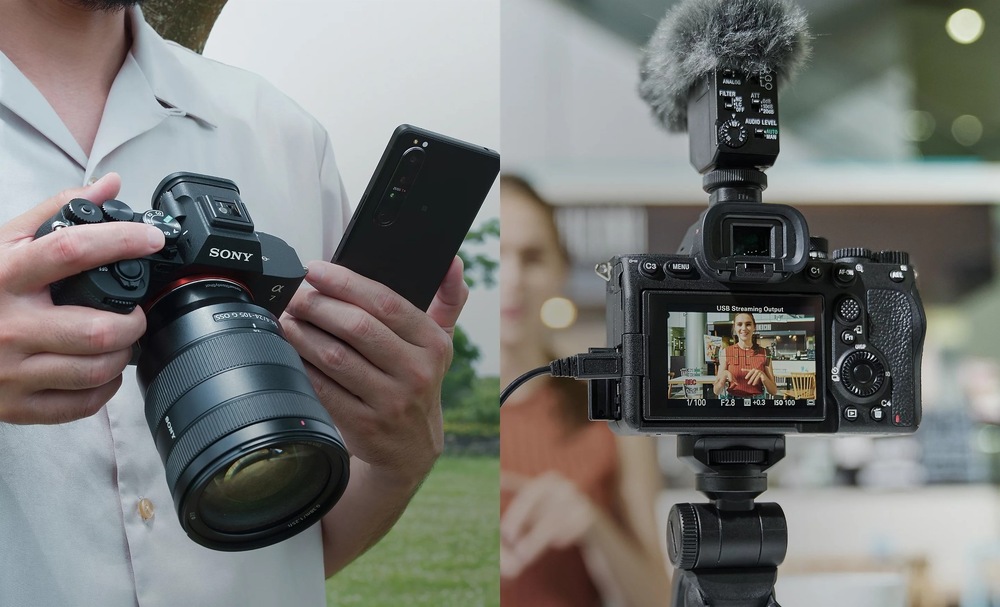 Digitální fotoaparát Sony Alpha A7 IV + FE 28-70 mm II černý Sony Alpha A7 IV s bezdrátovým připojením ke smartphonu je vhodný také na streamování videí
