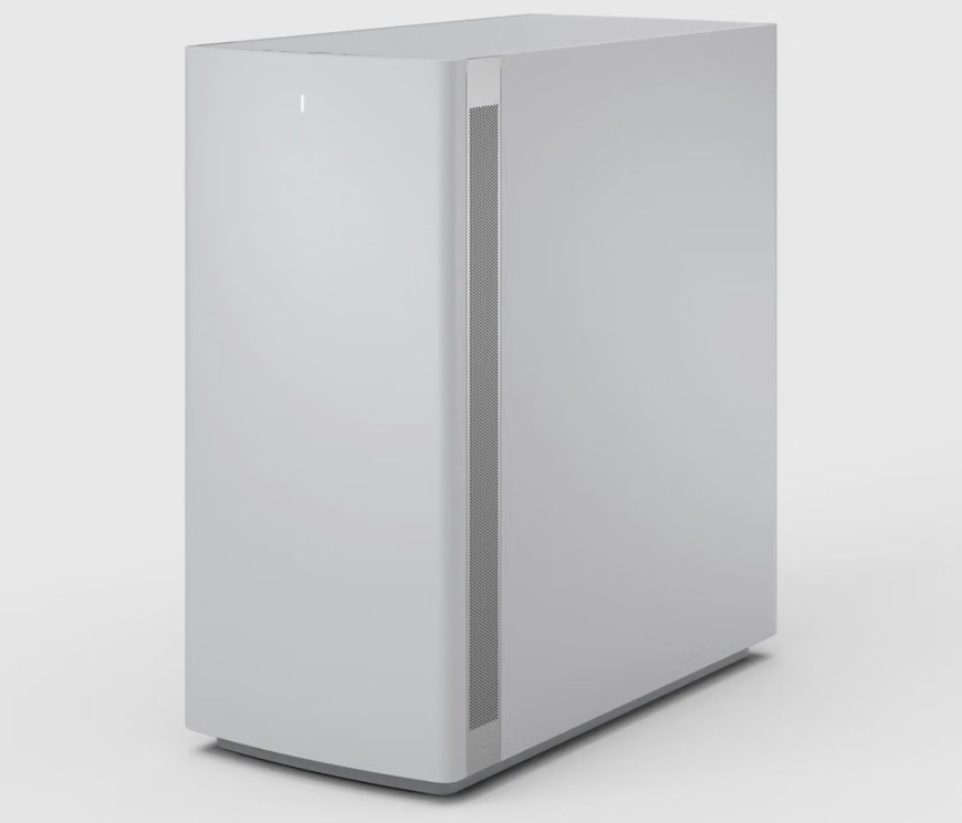 Case FRACTAL DESIGN Define One Light Solid bílá Vnitřní prostor počítačové skříně FRACTAL DESIGN Define One Light Solid v bílém provedení