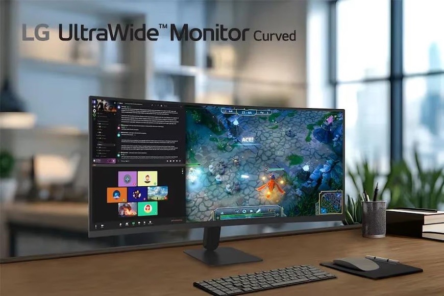 Monitor LG UltraWide 34U601B-B černý Díky širokoúhlému formátu 21 : 9 máte výrazně více prostoru k práci než v případě klasického monitoru s formátem 16 : 9.