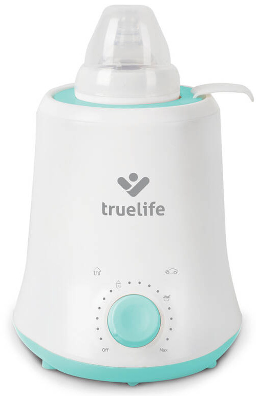 Ohřívač kojeneckých lahví TrueLife Invio BW Single bílý/zelený Ohřívač kojeneckých lahví TrueLife Invio BW Single bílý/zelený