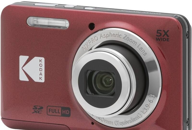 Digitální fotoaparát Kodak Friendly Zoom FZ55 červený Kodak Friendly Zoom FZ55, červená