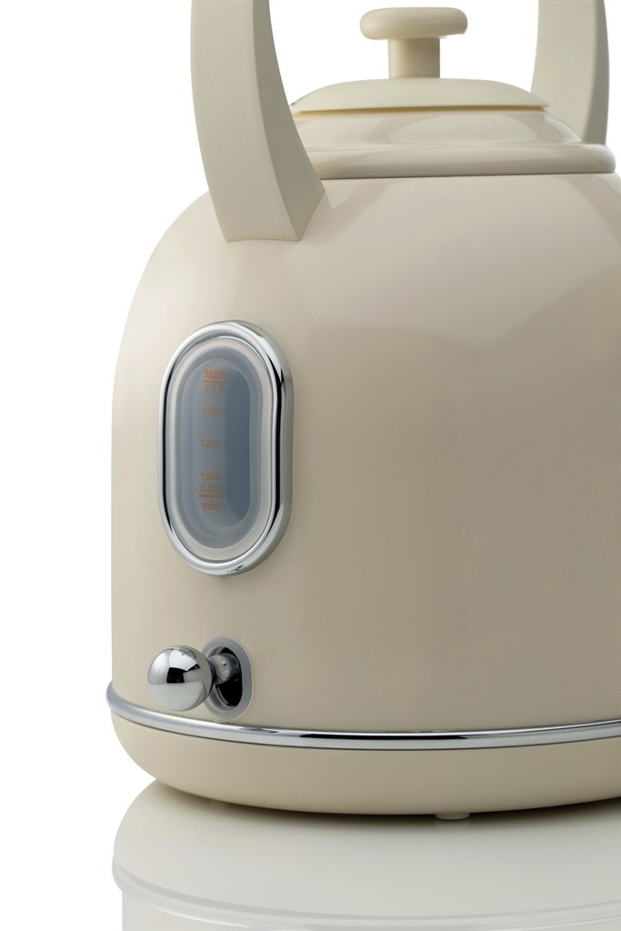 Rychlovarná konvice Gorenje K17CLIN, 1,7 l béžová Detail z boku konvice Gorenje