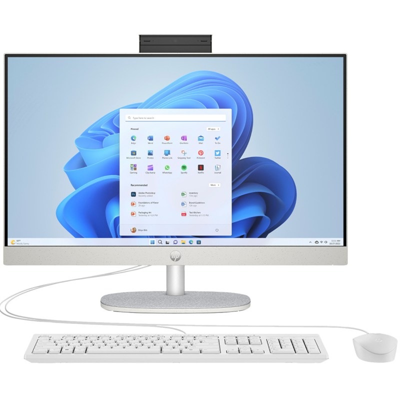 Počítač All In One HP 24-cr0023nc + Game Pass předplatné na 2 měsíce bílý