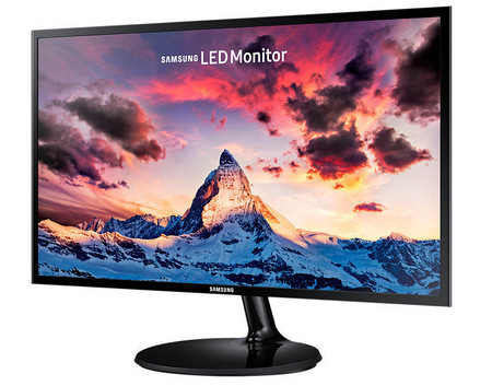 Monitor Samsung S24F350FHUXEN černý SAMSUNG S24F350
